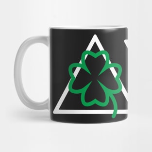 Quadrifoglio verde minimalistic Mug